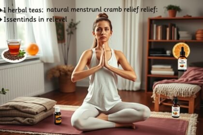 Női jóga meditáció természetes menstruációs görcsökhöz