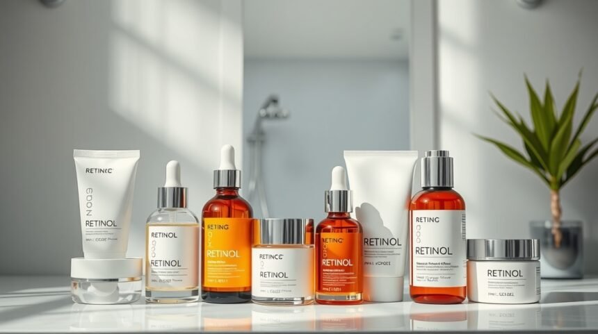 Retinol termékek széles kínálata bőrápoláshoz