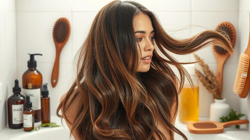 Egészséges hajhosszabbítás és hajápolás otthon.