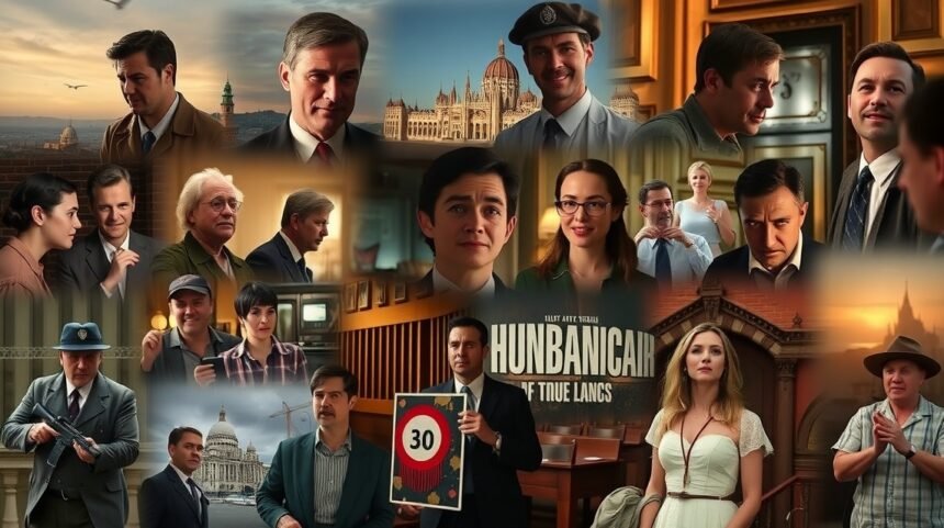 Kihagyhatatlan magyar filmek jelenetek kolázsa, kortárs alkotások