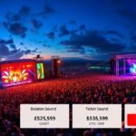 Zenei fesztivál Balaton Sound, tömeg a színpad előtt 2025