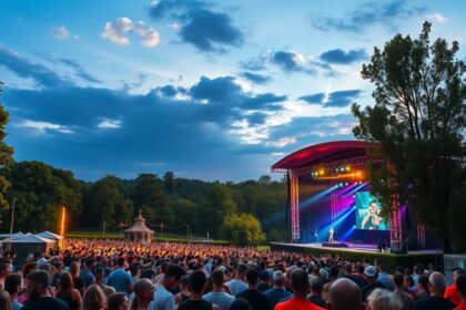 Fesztivál a Margitszigeti szabadtéri színpadon 2025 nyarán