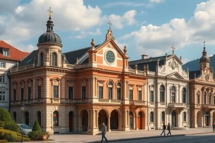 Színpadépületek Magyarország történelméről szóló fotó