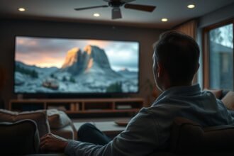 Dokumentumfilmek nézése a mennyezeti ventilátor alatt