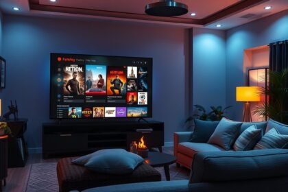 Hangulatos nappali filmnézéshez a képernyőn ajánlott filmekkel.