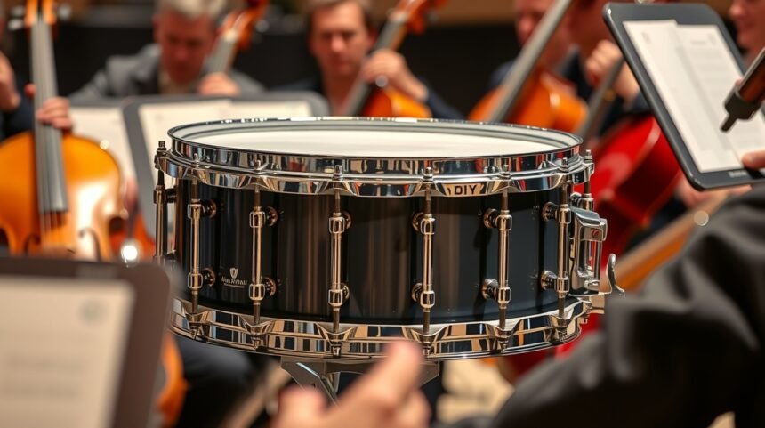 Középdob a zenekarban, amely ritmust és dinamikát biztosít