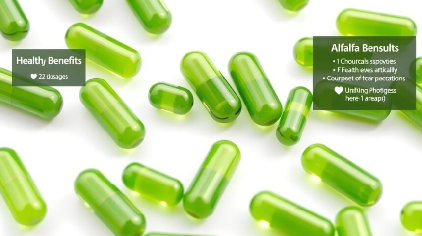 Lucerna kapszulák egészségügyi előnyökkel és adagolással