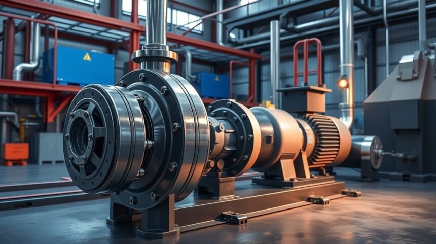 Vízgyűrűs vákuumszivattyú ipari környezetben