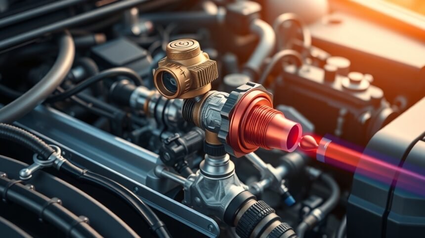 Üzemanyag nyomásszabályozó szelep a motorban, autószerelés