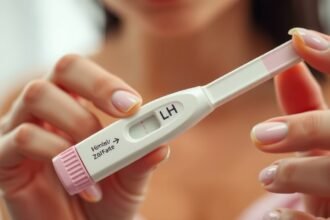 LH teszt a peteérés megfigyelésére a teherbeesés érdekében