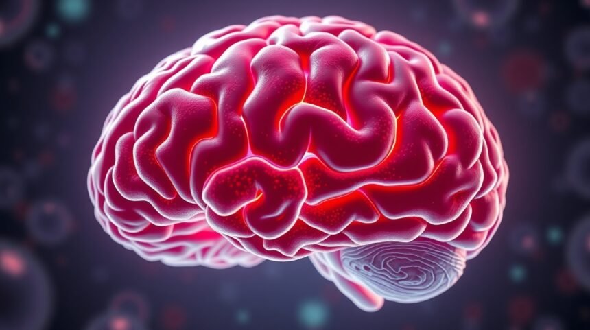 Az agy anatómiai kép, amely bemutatja a vér-agy gát fontosságát.