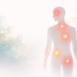 Figyelmes ember orvosi vizsgálat előtt a tünetekre és a következményekre koncentrál