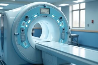 CT-vizsgálat eszköze orvosi környezetben